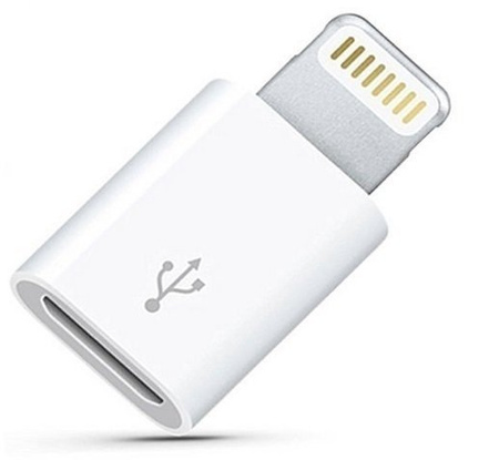 Adapter - Przejściówka - MicroUSB - Lighting - Do IPHONE 5/6/6+/7