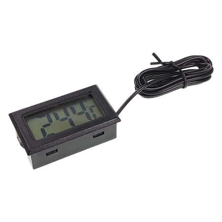 Termometr LCD Z Sondą W Obudowie -50C Do 110C - Miernik Temperatury