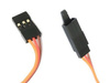 Przedłużacz do serw (JR) 50cm 3x0,25 22AWG - z blokadą - AMASS