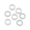 Flat silicone gasket 24/16mm - 5pcs - for washing machine hose - shower - faucet