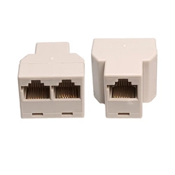 Rozgałęźnik kabli sieciowych RJ45 - 1 gniazdo na 2 gniazda RJ-45
