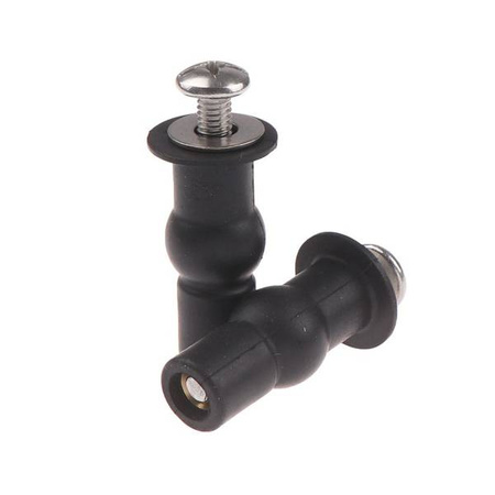 Expansion screw for toilet seat fixing M5 14mm with flange 18mm- screws - 2 pcs