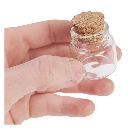 Buteleczka Plastikowa Z Metalową Zakrętką 30ml - Butelka Na Próbki 