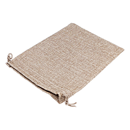 Fabric bag with string 17x23cm - Spice herb pouch