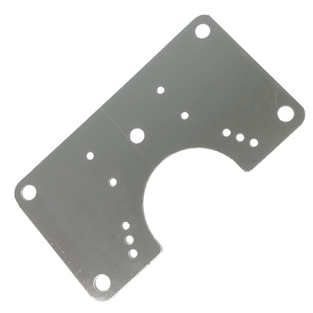 Płytka Wzmacniająca Do Zawiasów - 90x50mm - 0,4mm - Blaszka Techniczna  Naprawcza 