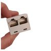 RJ45 network cable splitter - 1 socket to 2 RJ-45 sockets