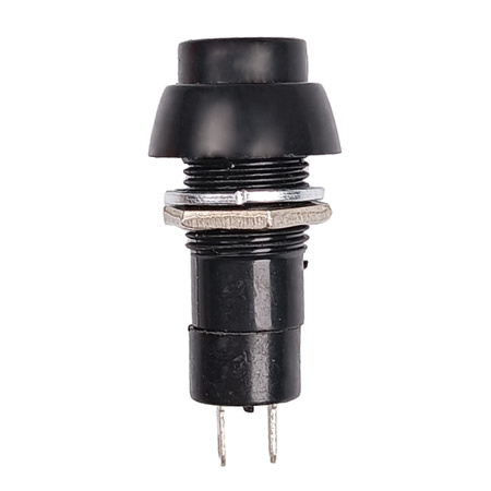 Pushbutton PBS-11A - 250V 3A - bistable - round - black