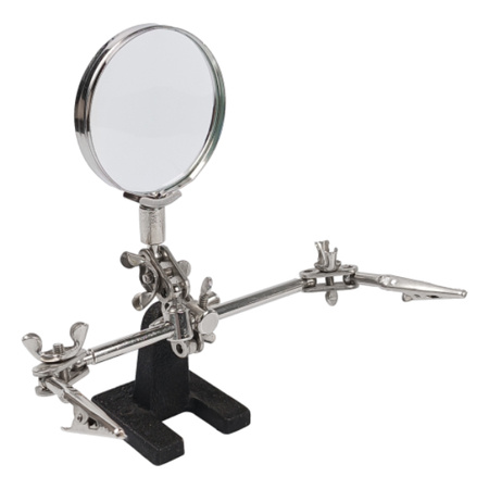 Third Hand - Small Handle with Magnifying Glass - NAR0044