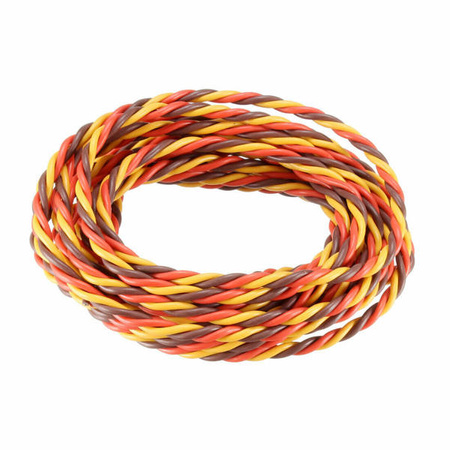 Servo cable three-core 0.30 mm - twisted - cable 60 wires