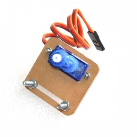 Servo mount 9g (SG90) - plexiglass frame 36x35 + screws