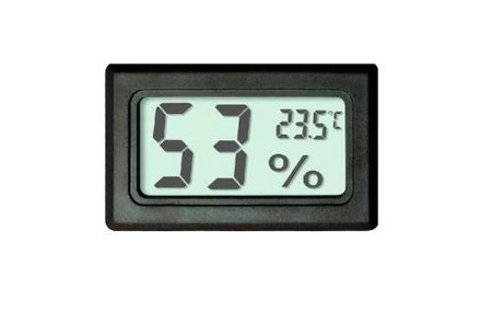 Termometr i Higrometr LCD FY-11 w obudowie - wilgotnościomierz cyfrowy