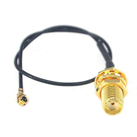Transition - U.FL (IPEX) to SMA jack - straight adapter with 200mm cable