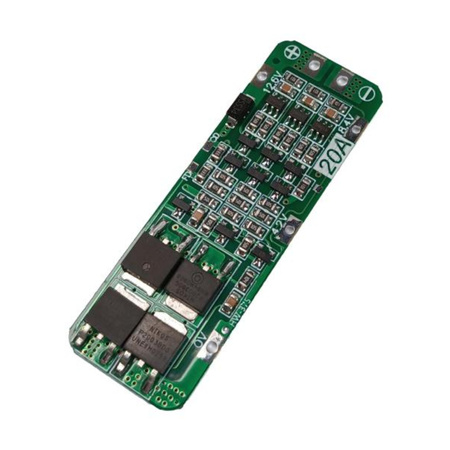 BMS PCM PCB charging and protection module for Li-ion cells - 3S - 12V - 20A - for 18650 cells