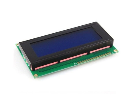 Wyświetlacz LCD 4x20 - Niebieski - ze sterownikiem kompatybilnym z HD44780 - QC2004A