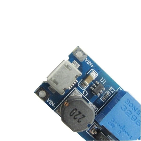Przetwornica MT3608 2A  micro USB - STEP-UP - napięcie regulowane 5-28V