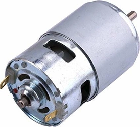 Silnik szczotkowy DC 12-24V - klasy 775 - oś 5mm - 20000RPM - podwójne łożysko - duży moment obrotowy