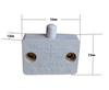 Wyłącznik krańcowy drzwiowy - WK3323 1A/250v - przełącznik mechaniczny